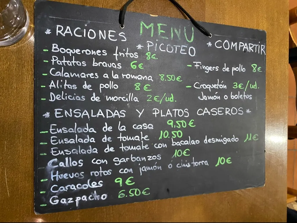 Menu_Bar Mesón del Alcanadre_Bierge_image_2