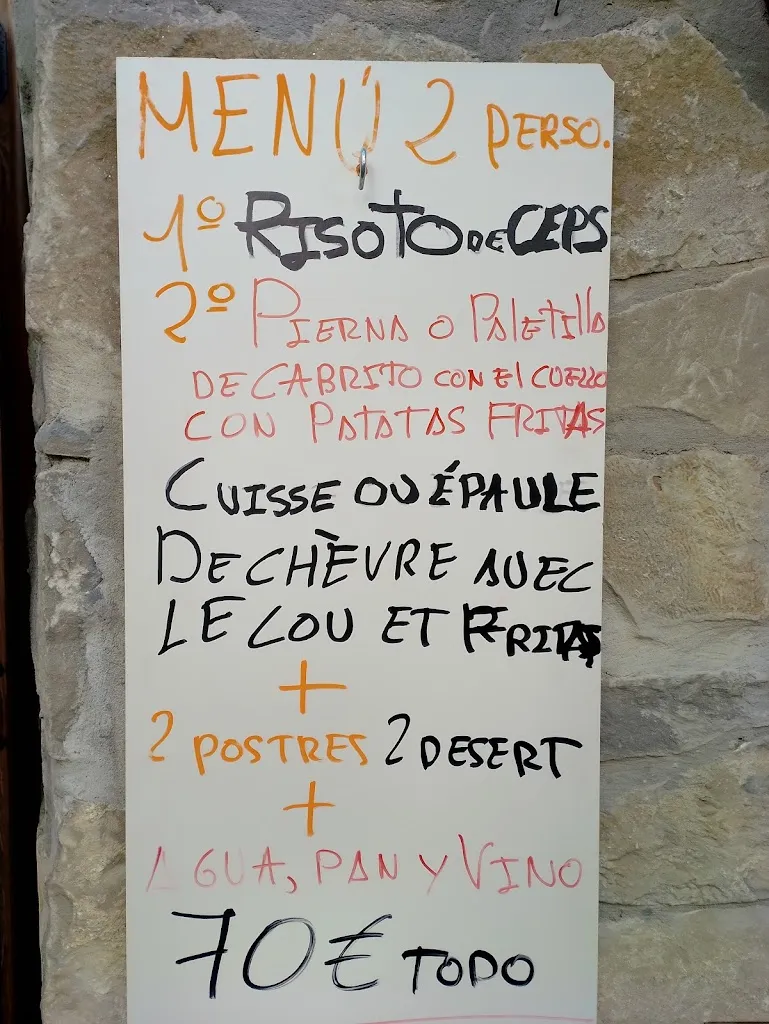 Menu_COMOHEYA restaurante_Bielsa_image_1