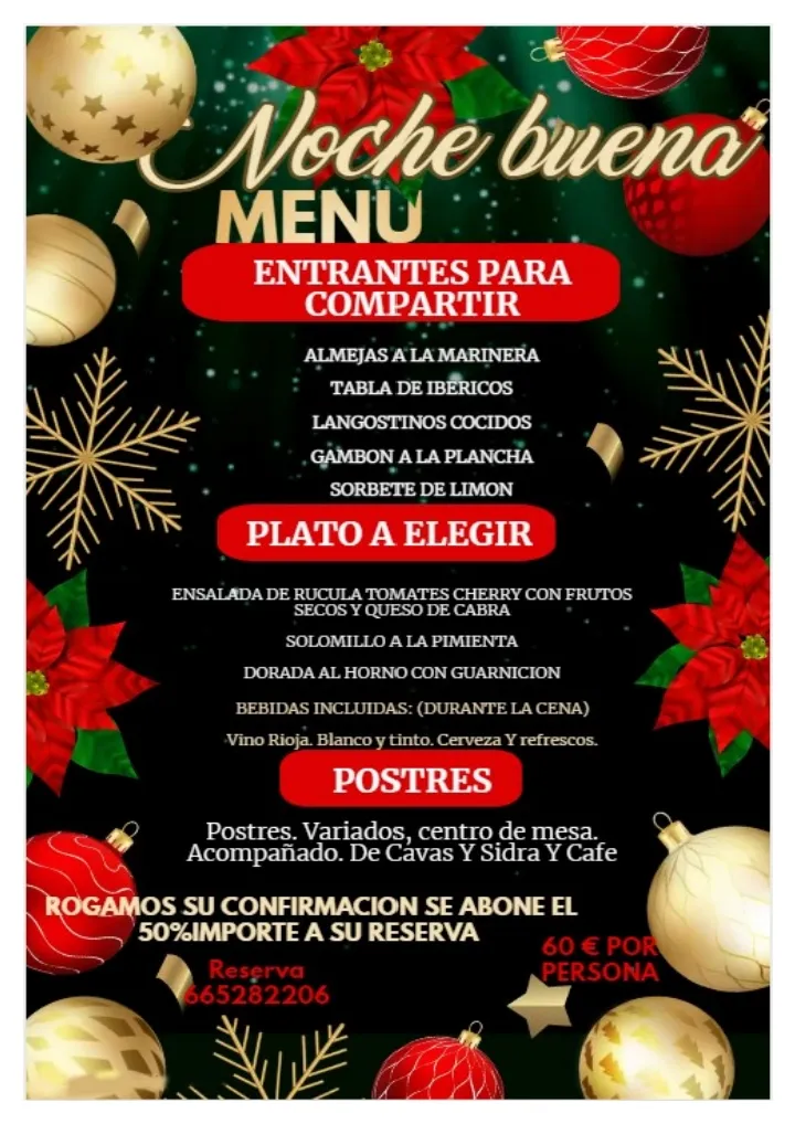 Menu_El Restaurante - Camping La Pedrera_Bigastro_image_2