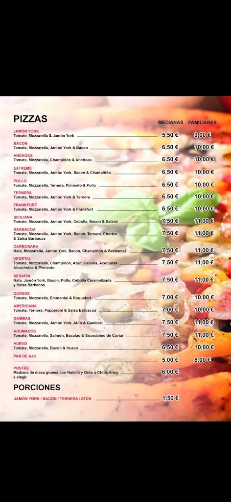 Menu_Pizza Extreme Bigastro_Bigastro_immagine_1