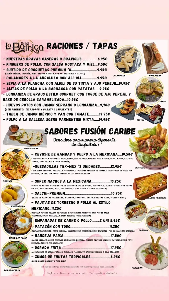 Menu_La Nueva Barrica_Barbastro_image_1