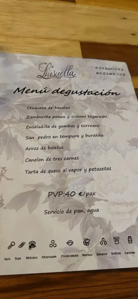 Menü_L'Usuella_Barbastro_Bild_4