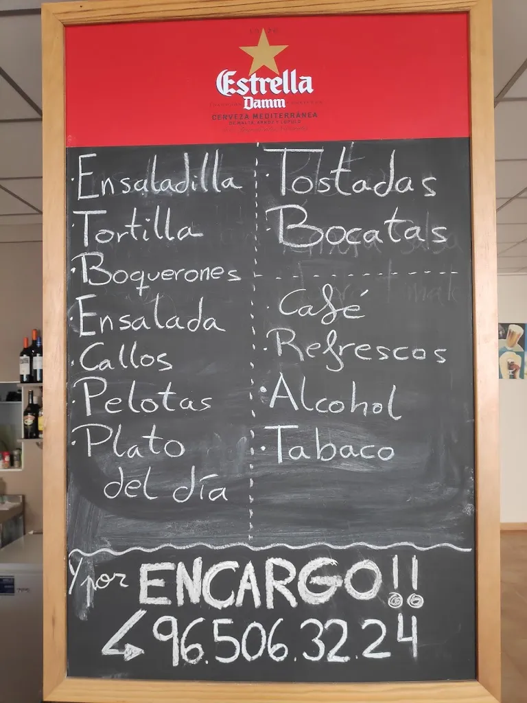 Menu_Café Bar El Gimnasio_Bigastro_image_1