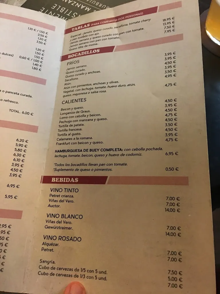 Menu_Cafeteria Office_Barbastro_image_3