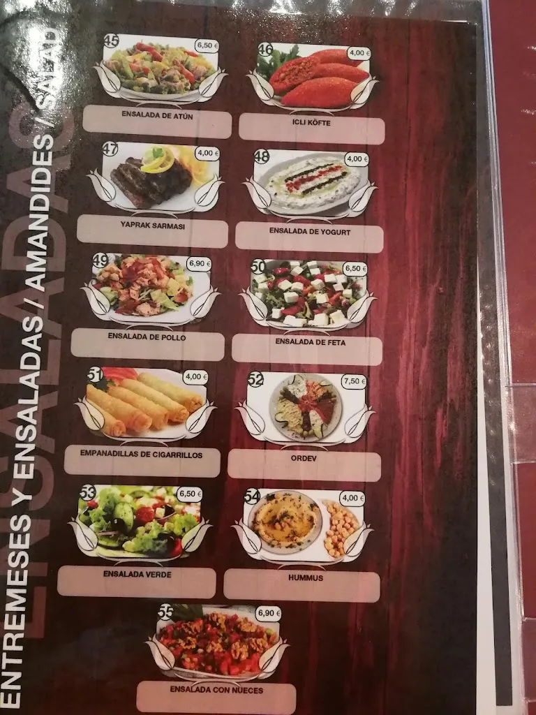 Menu_Luna de Estambul Barbastro Huesca_Barbastro_immagine_4