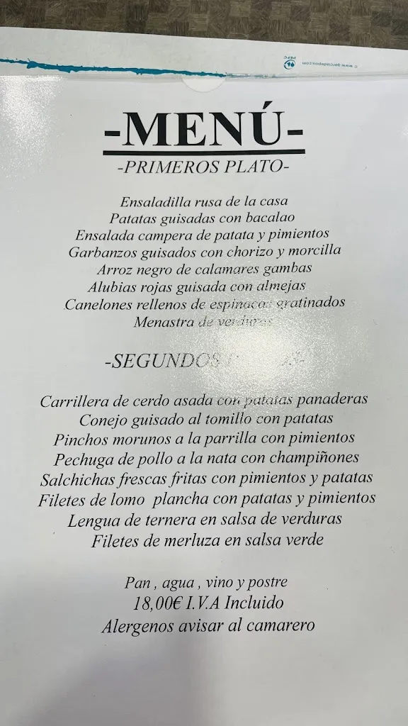 Menu_La Brasa Asador_Canfranc_image_3