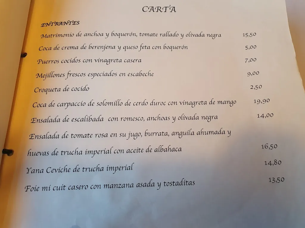 Menu_El Montañés_Biescas_image_3