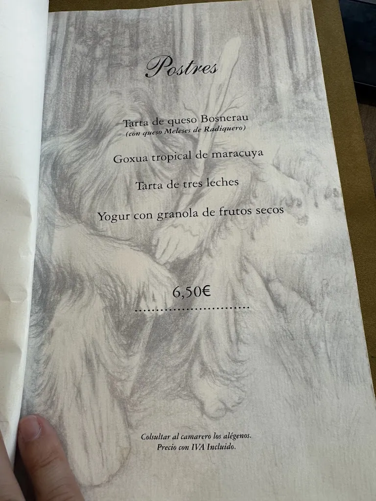 Menu_La Borda Del Bosnerau_Biescas_image_2