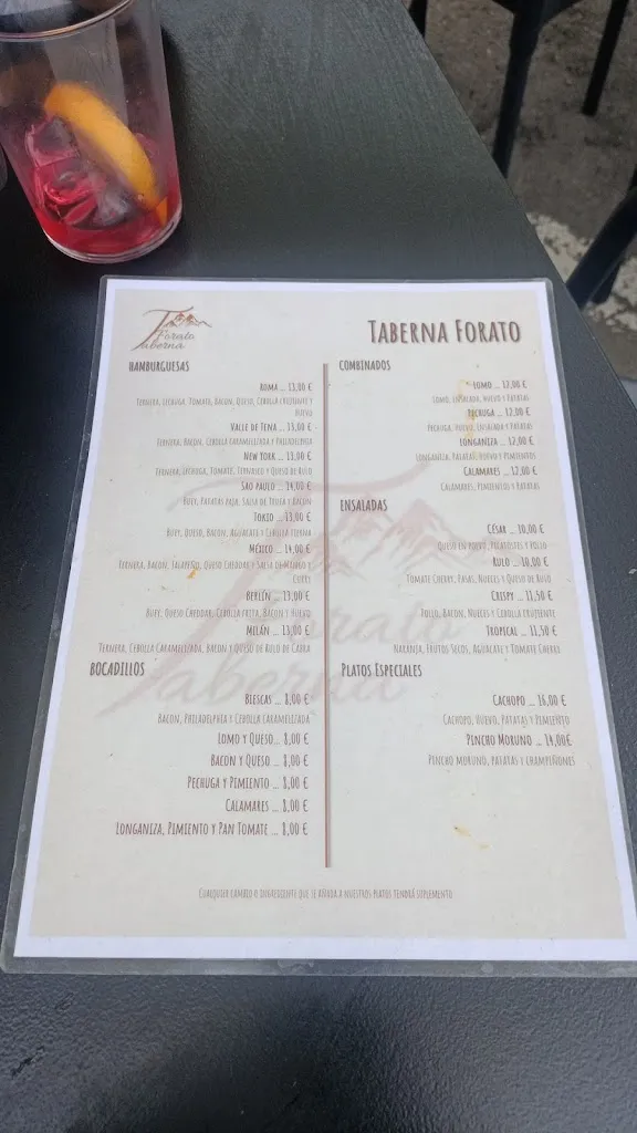 Menu_Taberna Forato_Biescas_image_1