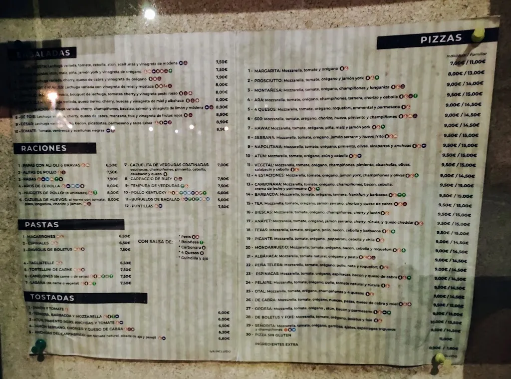 Menu_Pizzeria la Tea_Biescas_immagine_3