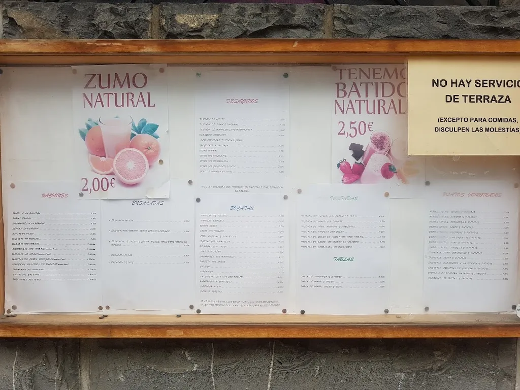 Menu_Bar Estacho_Biescas_image_4