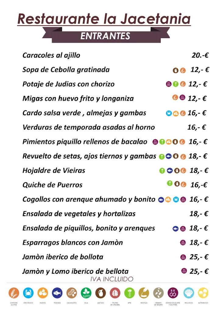 Menu_Restaurante La Jacetania_Castiello de Jaca_image_3