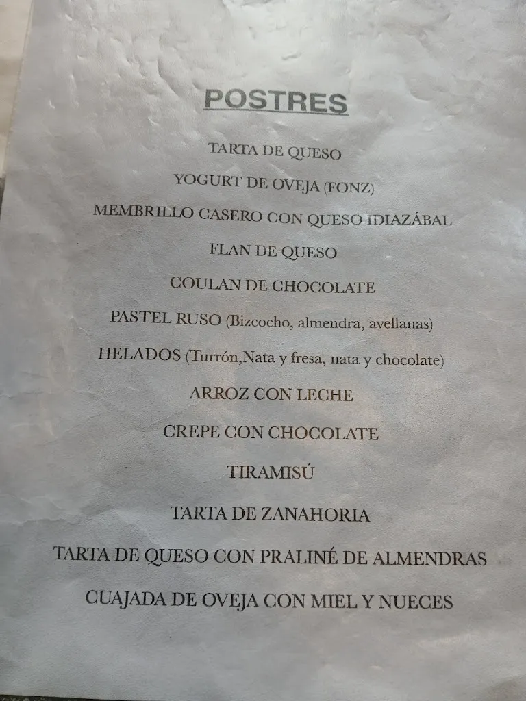 Menu_Restaurante Casa Pío_Castiello de Jaca_image_2