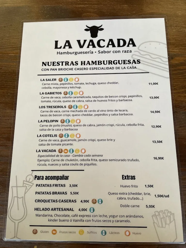 Menu_La Vacada Sarvisé_Broto_image_1