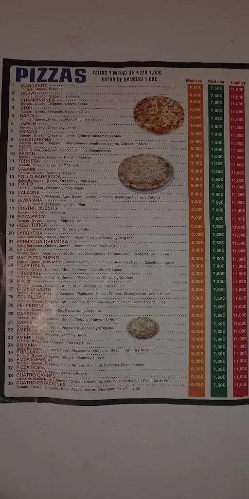 Menu_ROMA PIZZERIA KEBAB_Bigastro_immagine_4