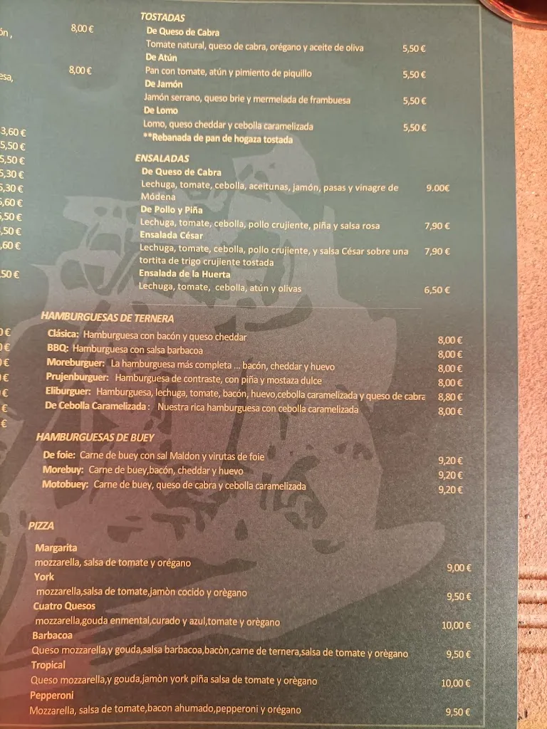 Menu_la Morera_Castejón de Sos_image_3