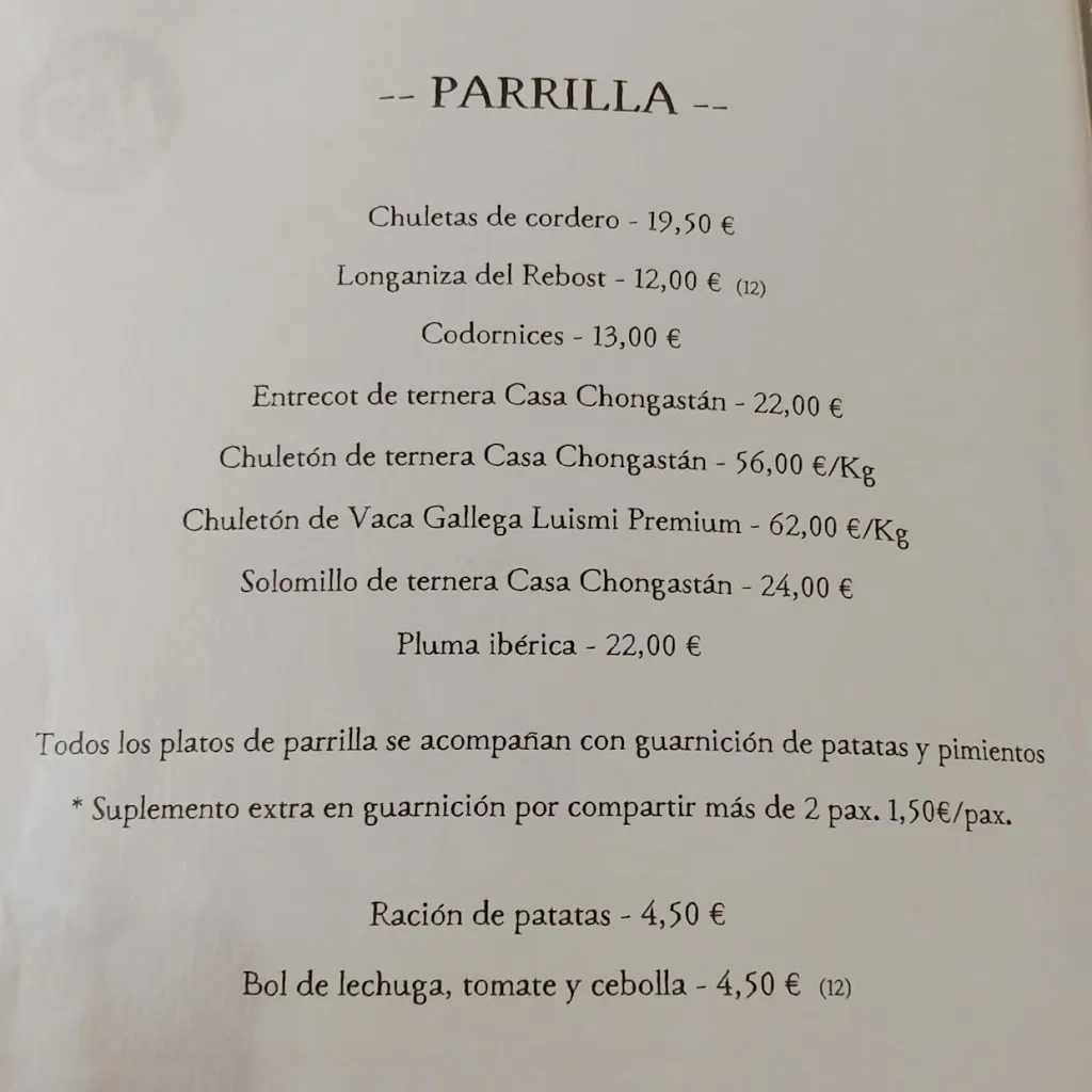 Menu_Restaurante Chongastán_Castejón de Sos_image_3