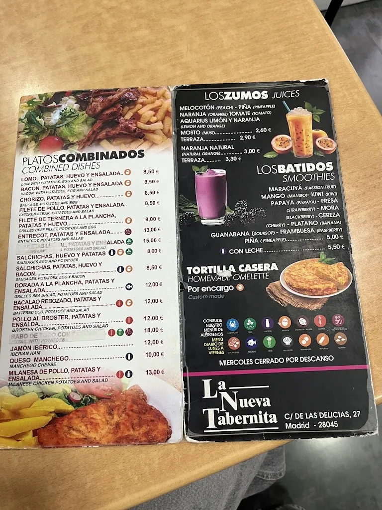 Menu_La nueva tabernita_Delicias_image_1