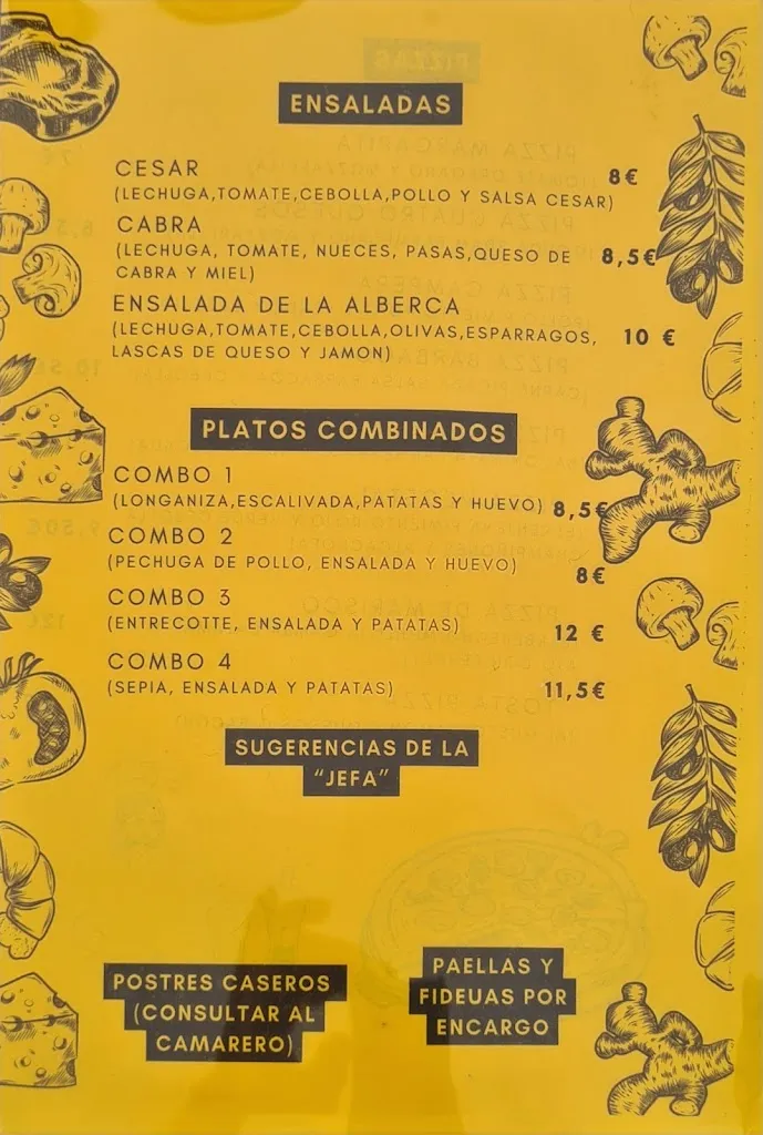 Menu_Bar-Restaurante El Castellar_El Castellar_image_2