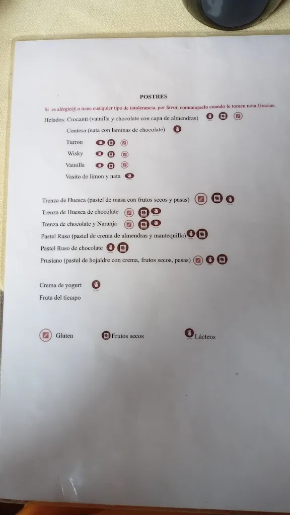 Menu_Hotel Restaurante Mesón de Colungo_Colungo_image_2