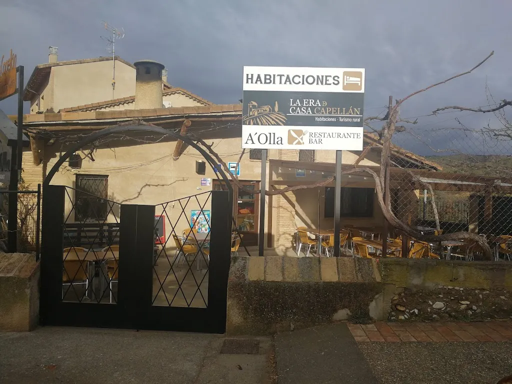 A OLLA restaurant in Colungo