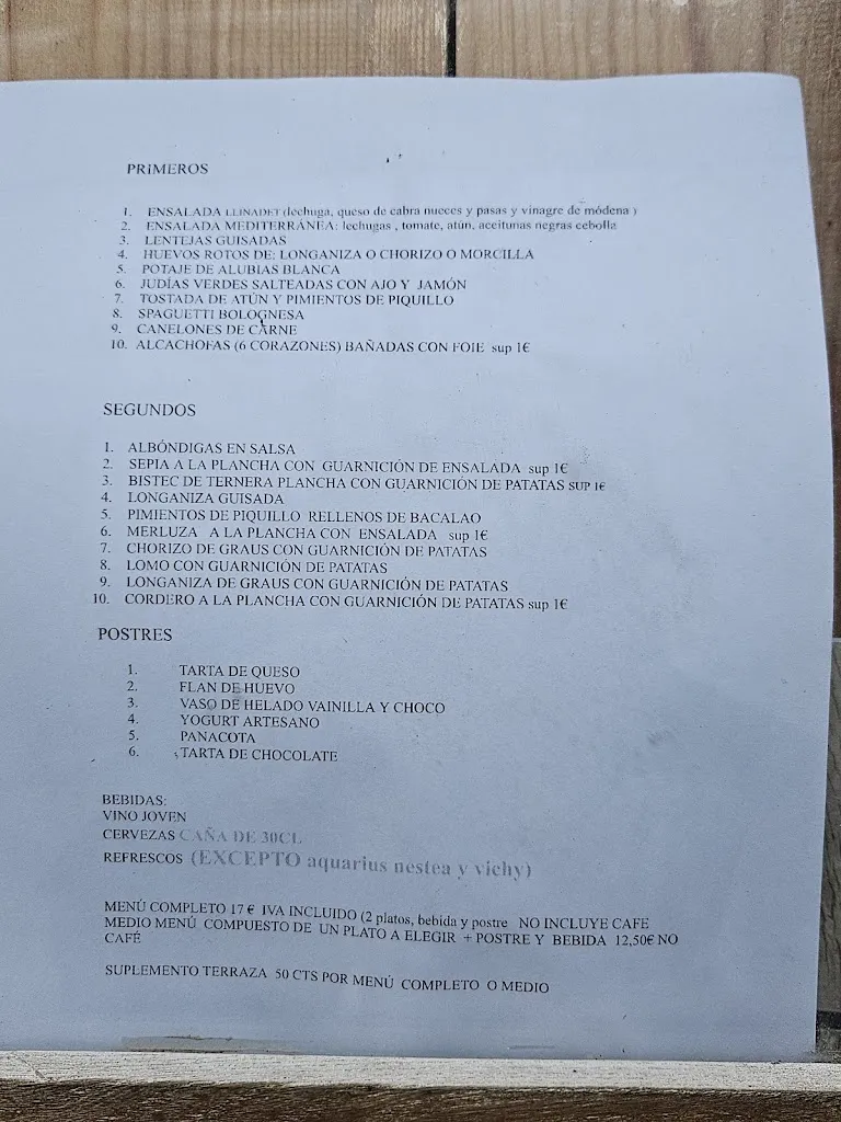 Menu_El Llinadet_Benasque_image_3