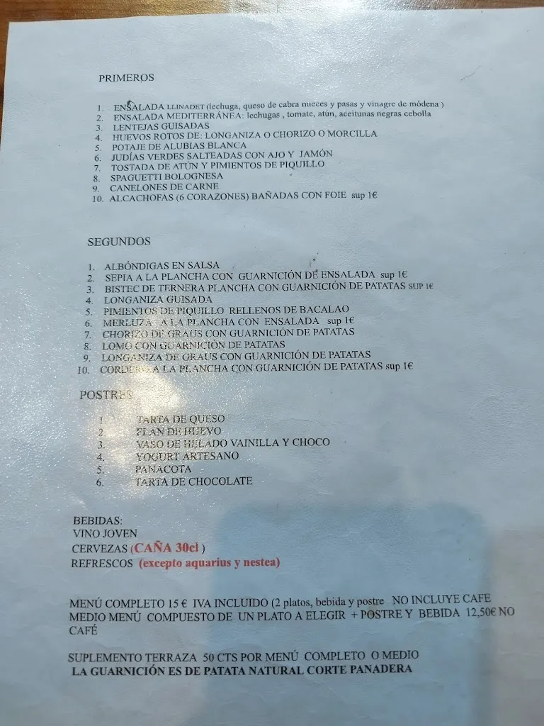 Menu_El Llinadet_Benasque_image_4