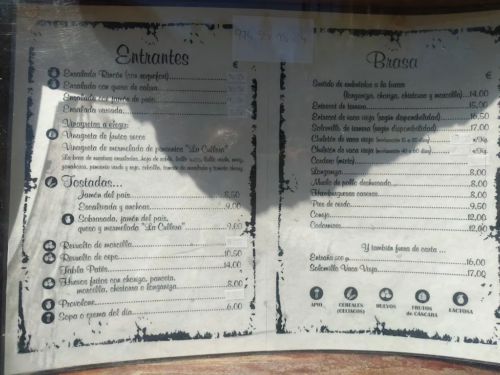 Menu_Restaurante braseria El rincón_Benasque_image_2