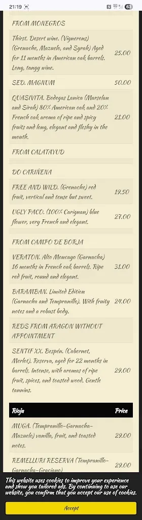 Menu_La Borda del Mastín_Benasque_image_1