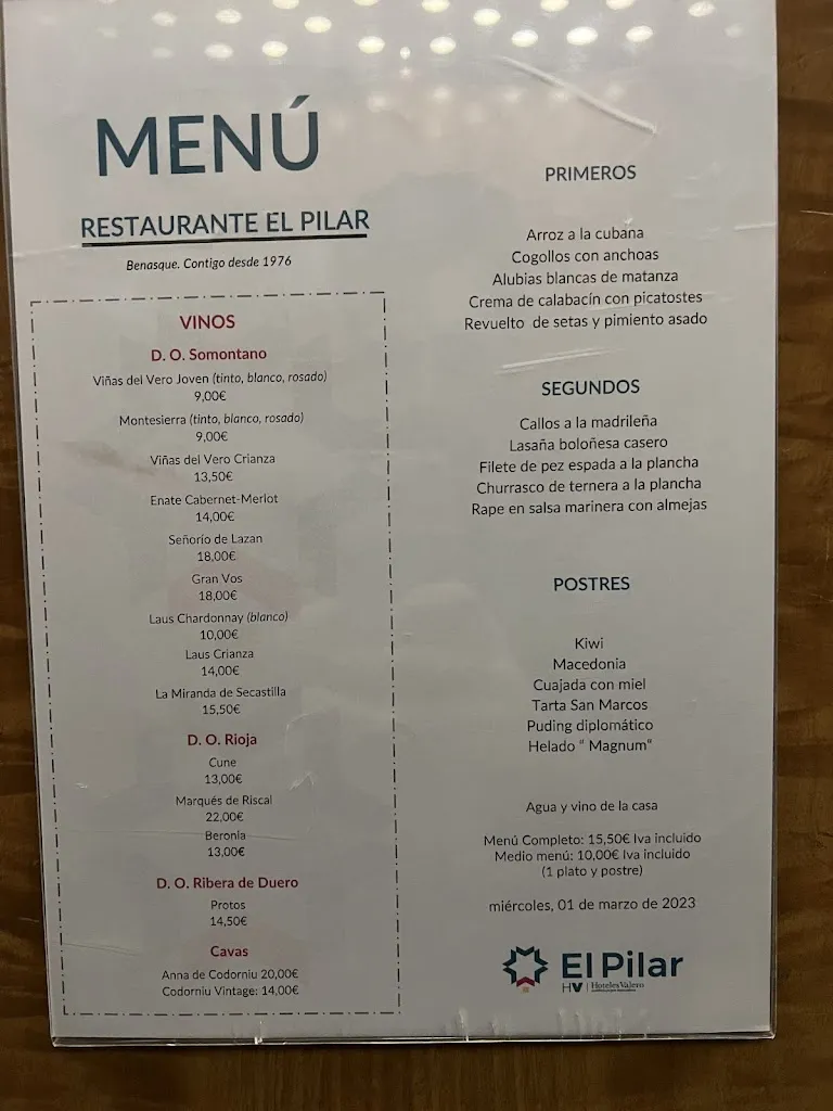 Menu_El Pilar Restaurante_Benasque_image_3