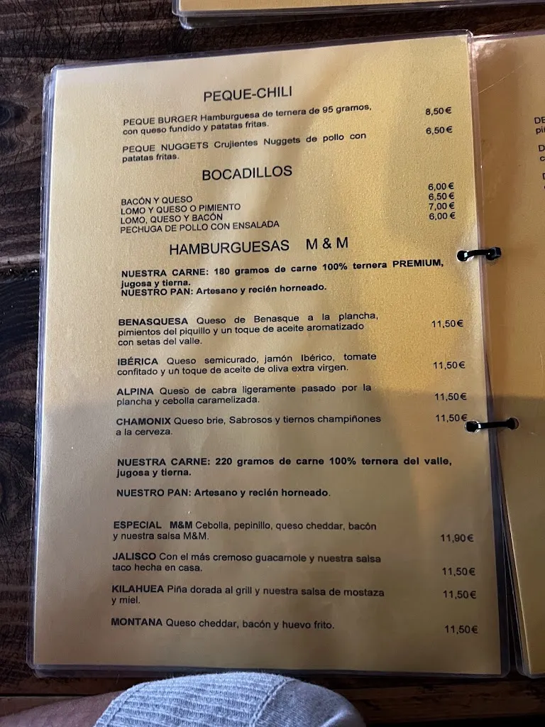 Menu_Hot Chili Grill_Benasque_immagine_4