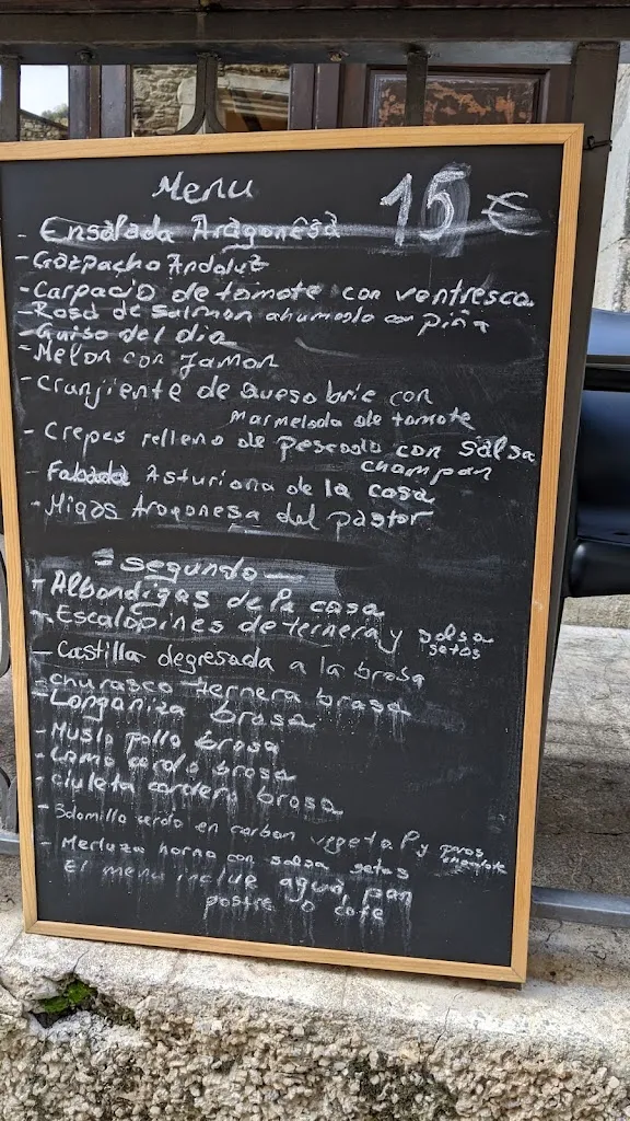 Menu_Restaurante El Pucherico_Benasque_image_4