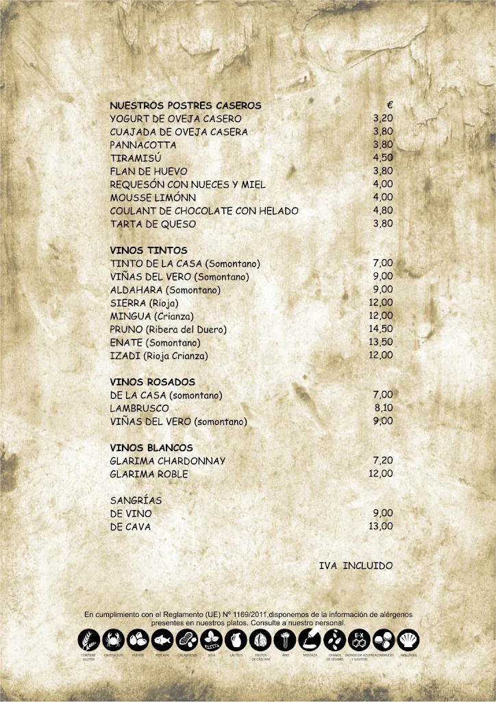 Menu_Pizzería La Tea_Benasque_image_2