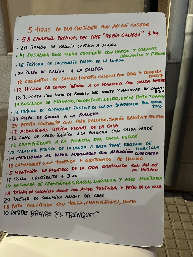 Menu_Bar Trinquet_Benissa_image_1