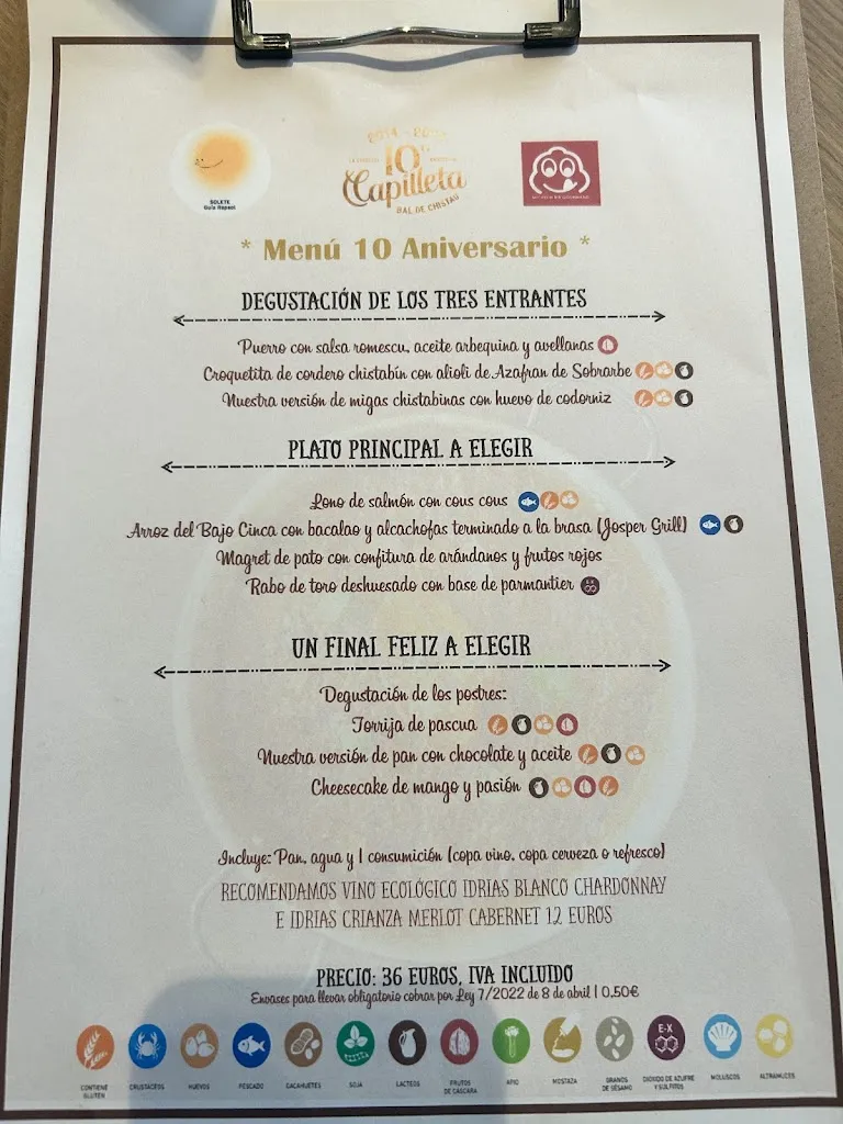 Menu_La Capilleta_Gistaín_image_2