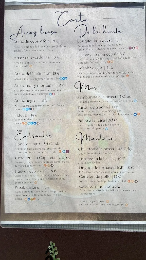 Menu_La Capilleta_Gistaín_image_4