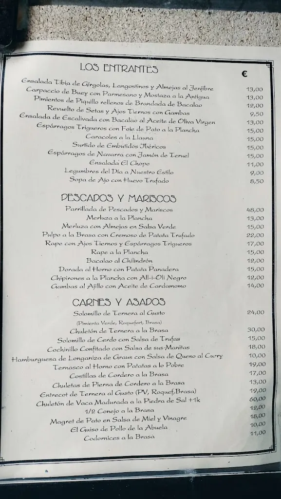 Menu_Restaurante El Chopo_Hoz y Costean_image_1