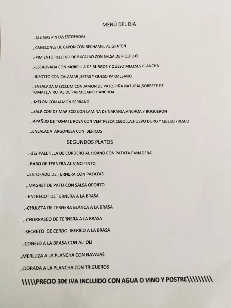 Menu_Restaurante - Asador L'Alifara_Ibieca_image_1