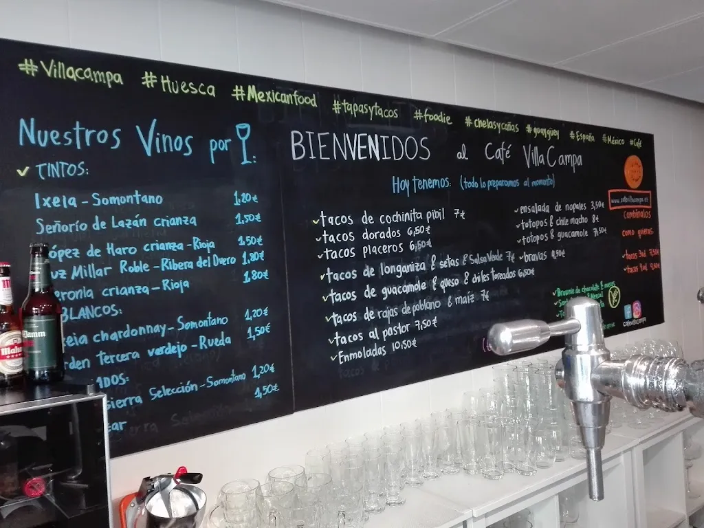 Menu_El Villa México_Huesca_immagine_2