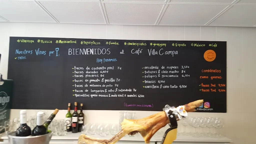 Menu_El Villa México_Huesca_immagine_3