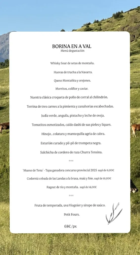 Menu_Restaurante Lavedan_Hoz de Jaca_immagine_1