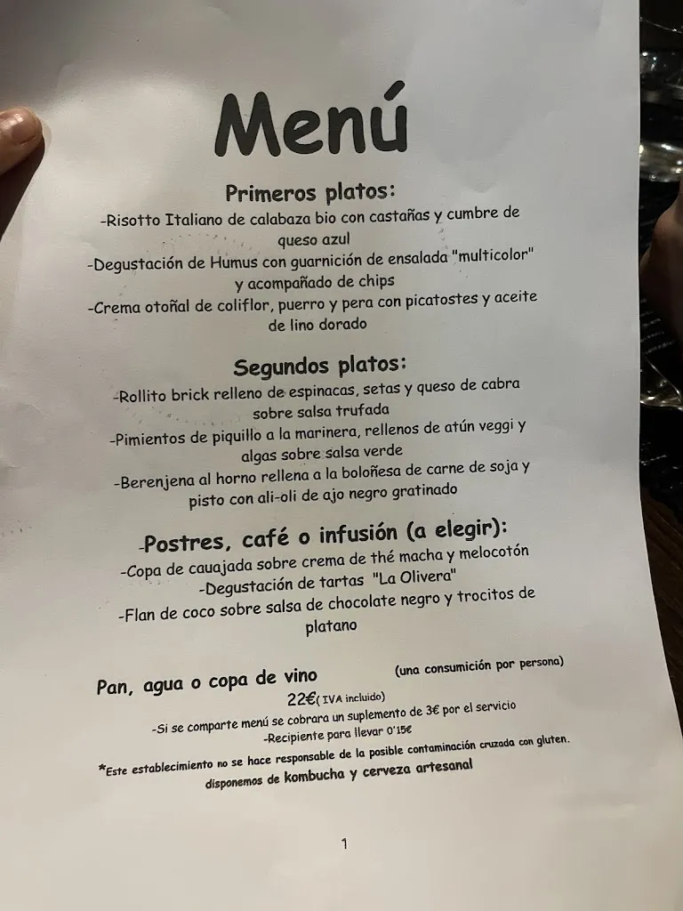 Menu_Restaurante La Olivera._Igriés_image_4