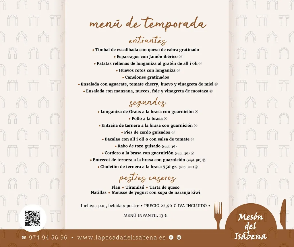 Menu_Mesón del Isábena_Isábena_image_1