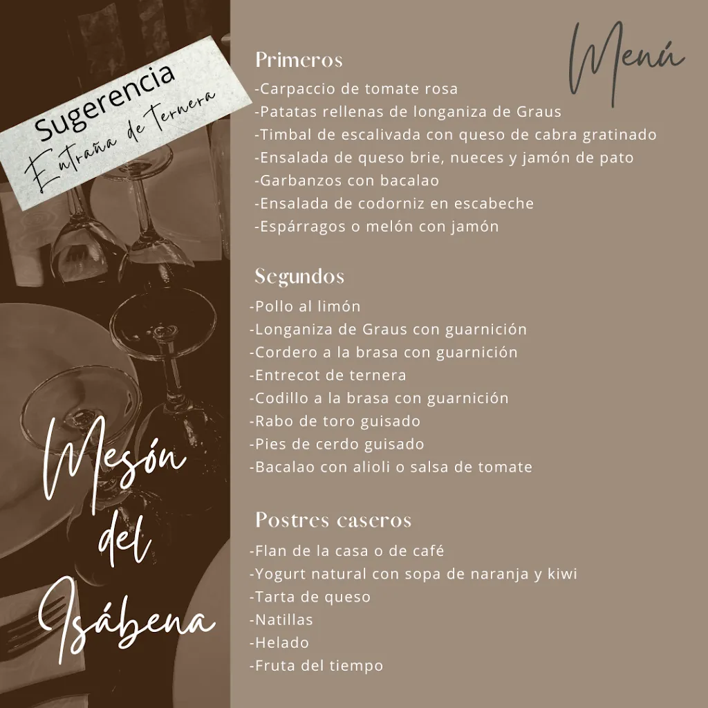 Menu_Mesón del Isábena_Isábena_image_3