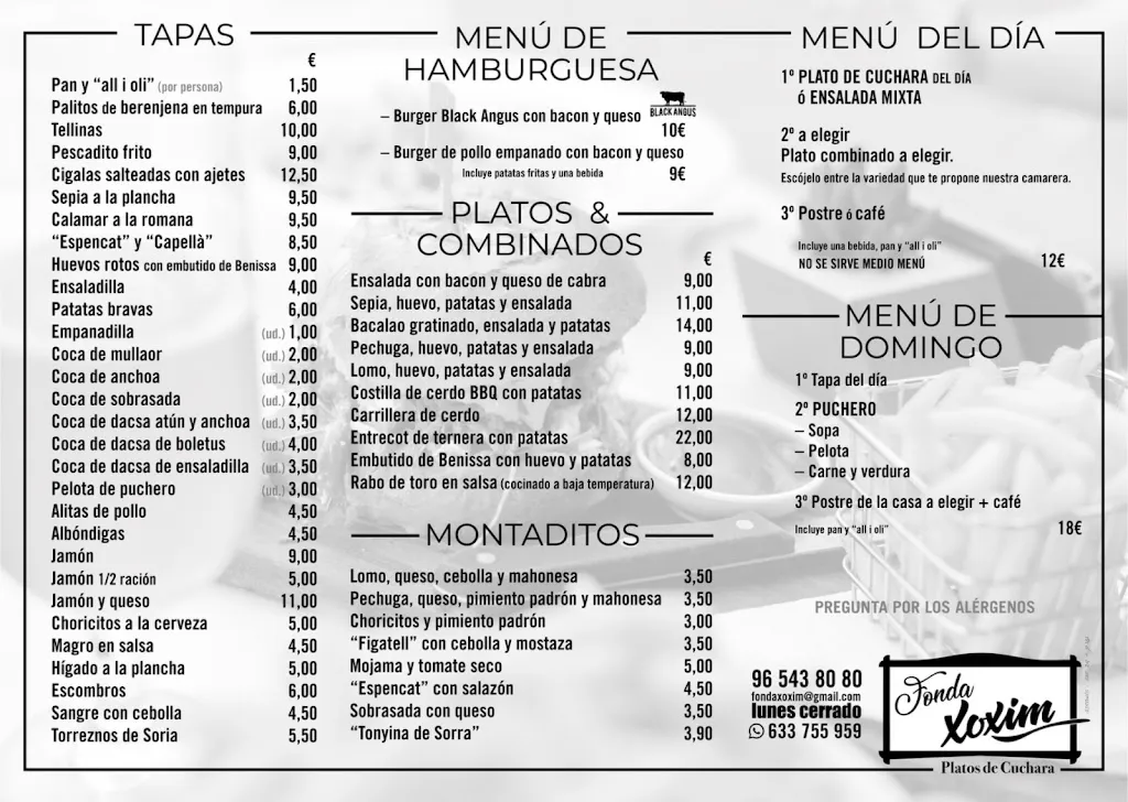 Menu_La Cultural de Xoxim_Benissa_image_1