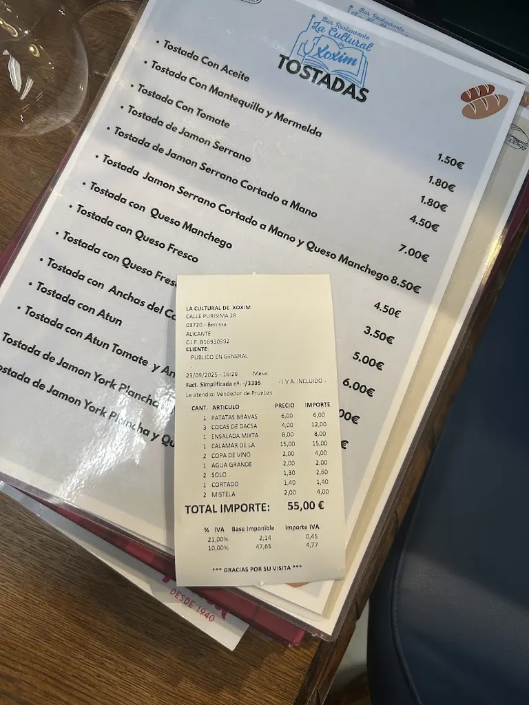 Menu_La Cultural de Xoxim_Benissa_image_3