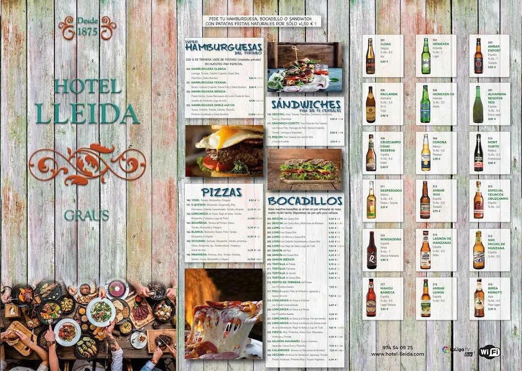 Menu_Hotel Restaurante Lleida _Graus_immagine_2