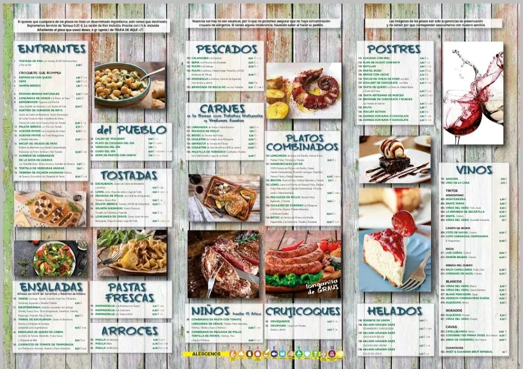 Menu_Hotel Restaurante Lleida _Graus_immagine_3