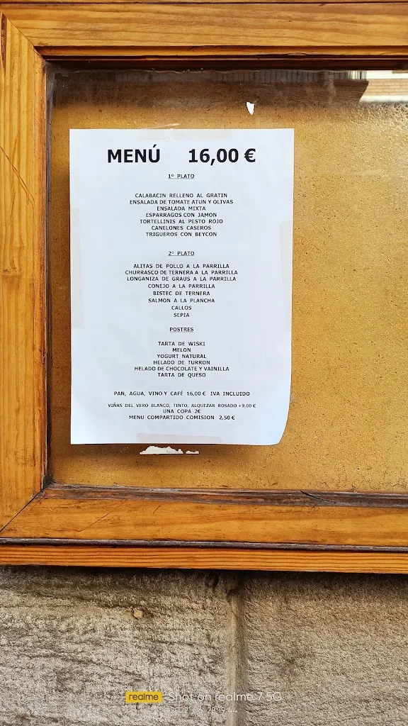 Menu_Restaurante Casa Francés_Graus_image_1