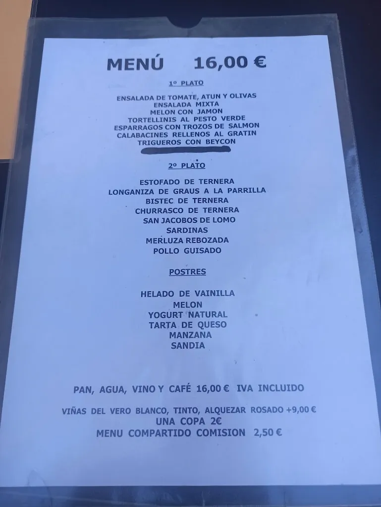 Menu_Restaurante Casa Francés_Graus_image_2